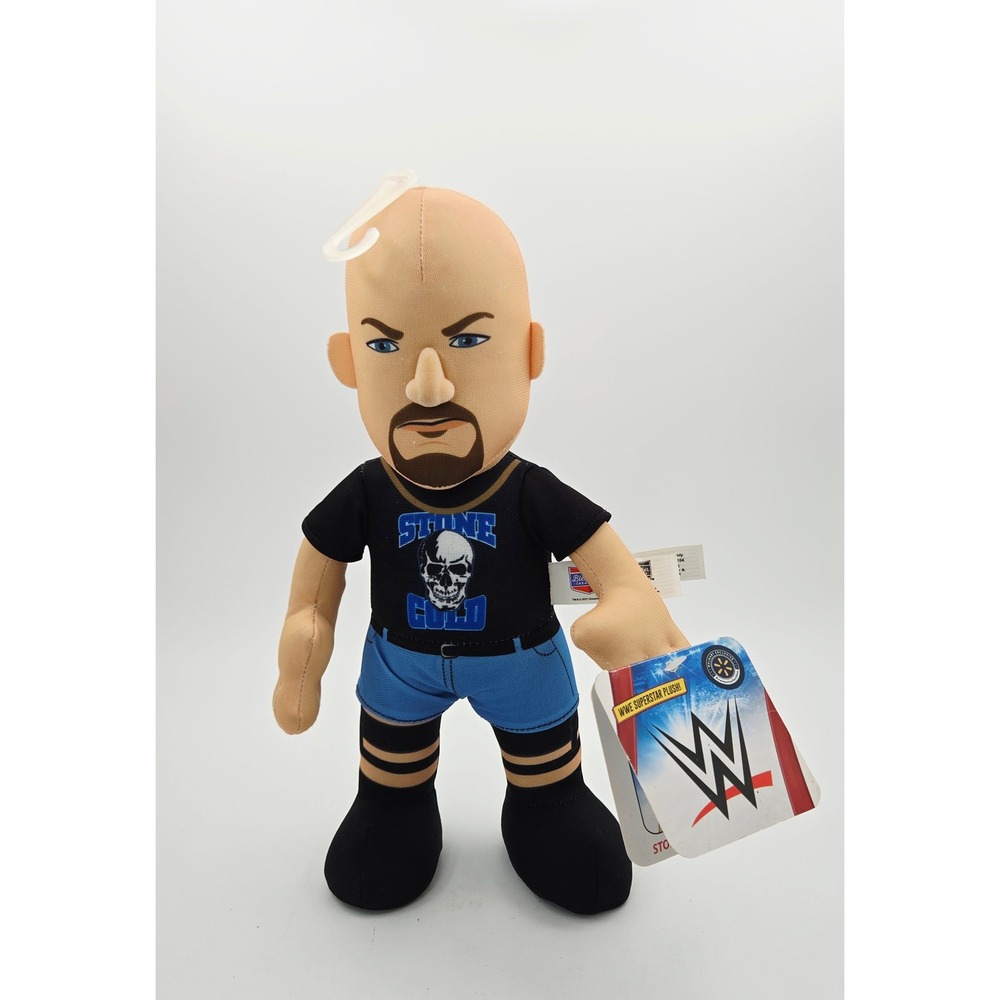WWE Stone Cold Steve Austin Bleacher Creatures 10 Inch Plush Figure NWT